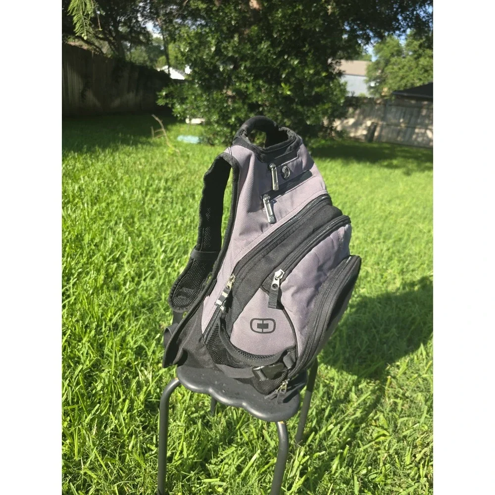 Ogio Street Fugitive Backpack Laptop Tech Computer Travel Bag Gray